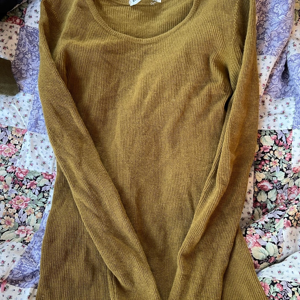 Vintage Sonia Rykiel Women's Brown Crew Neck Sweater - Picture 2 of 6